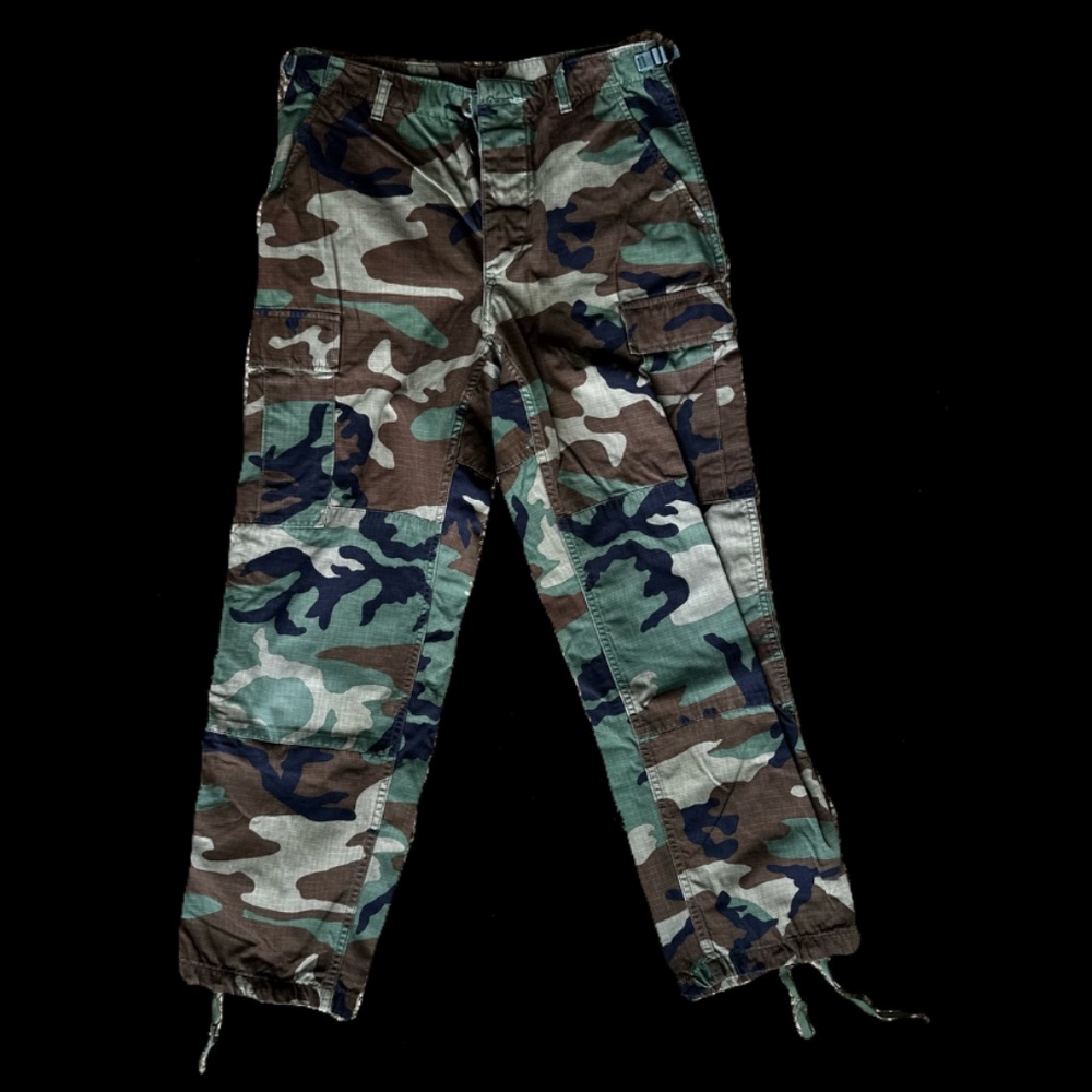 Army Camo Cargo Pants